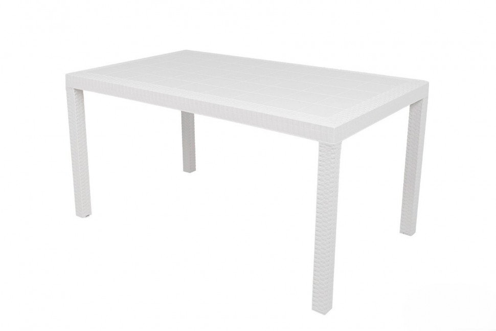 Стол B:rattan Houston 1500*900мм, белый
