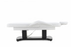 Массажный стол электрический MED-MOS ММКМ-2 (КО-156Д) белый/черное дерево (Р)